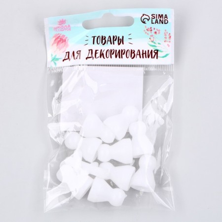 Combinating elements for the skeleton (Lockline), size 1 pc. - 1.6 cm, set 10 pcs.-2