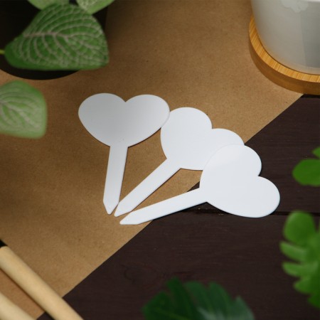 Garden signs for marking, 8.5 cm, set 20 pcs., Plastic, mix, Greengo-4