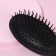 The comb massage, rubberized pen, 8 × 24 cm, black/golden color