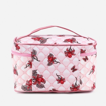 Lightning cosmetic bag, pink color-1