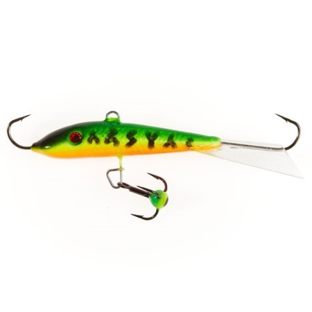 Balancir Lucky John Fin 5 + tee, 7 cm, color 20 blister-4