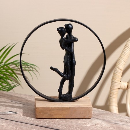 Souvenir "couple" Polim. Smol, mankid tree 24x9x26.5 cm-2