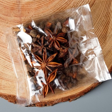 A set of mugs for mulled wine "dad and mom" two pieces in a box, spices-4