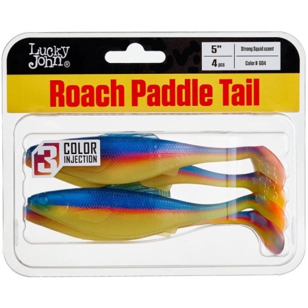 Vibro -highs eat. art. LJ Pro Series Roach Paddle Tail 5.0in (12.70)/G04 4pcs.-1