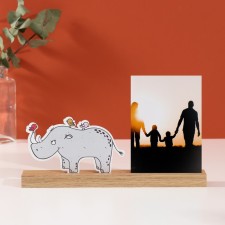 Photo frame wood, acrylic 10x15 cm 