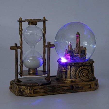 Sanding clock "Triumphal arch", souvenir, with backlight, 16 x 8 x 13.5 cm-1