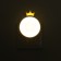 Nightlight "Royal Star" 1W LED light sensor 7x8x10cm