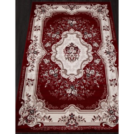 Rectangular carpet Merinos Gavana, size 300x500 cm, Red color-1