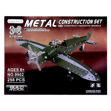 Constructor Metal "Aircraft Bomber", 258 parts-4