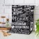 Towel of the kitchen share "100% man", 35x60 cm, 100% cotton, 160g/m2