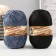 Yarn "NOSTOCE PRODUCATION" 100% polypropylene 200 ± 20m/50g set 2pcs (blue, black)