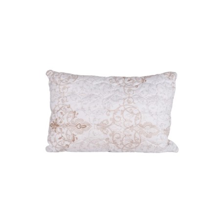 Camel wool pillow, size 70 × 70 cm, artificial tick-1