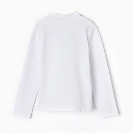 School blouse for a girl, white color, height 122 cm-8