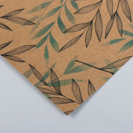 Scrapbooking paper craft "Elegant branches" density 180 g 15.5x17 cm-2