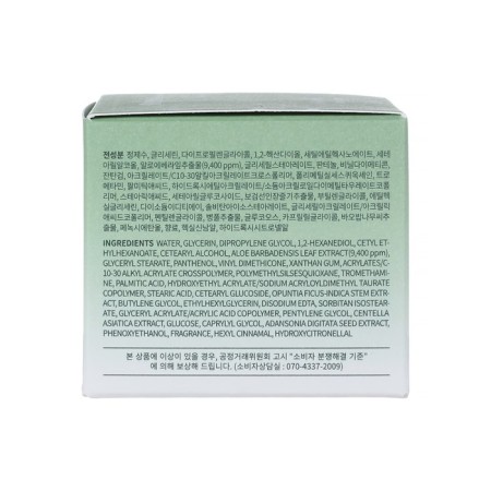 Face cream Deoproce Aloe Vera Oasis Soothing Cream 50 gr-2