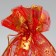 Bag Gift Organza "New Year's toys", 16 x 24 cm +/- 1.5 cm, New Year