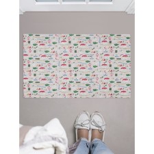 Fully rug in the hallway 
