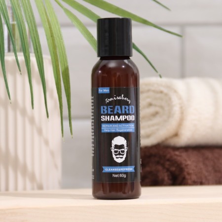 Shampoo for laying a beard and mustache, 60 ml