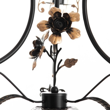 Sandra chandelier 3XE14 40W black and gold 51x51x52-110 cm Bayerlux-11