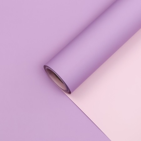 Matte double -sided film 0.56*10m 65mmkm ± 1 cm, pastel series,-1