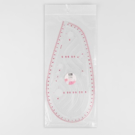 Portnovskoye metric "drop", 26 × 12.5 cm, thickness 0.5 mm, color transparent-2