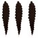 Merida Africolocons, 60 cm, 270 gr, chocolate/dark chocolate HKB4/33A (Ariel)