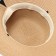 Women's hat minku, light brown color, rr 58