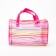 Lightning cosmetic bag, pink color