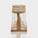 A set of glass cans for bulk products "Eco", 450 ml, 3 pcs