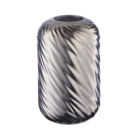 Decorative vase "Wave", 12 × 12 × 20 cm, silver color-3