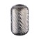 Decorative vase "Wave", 12 × 12 × 20 cm, silver color