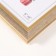 Photo frame plastic 15x20 cm "Gabriel" Golden with a gold stripe 2.2x19x24 cm