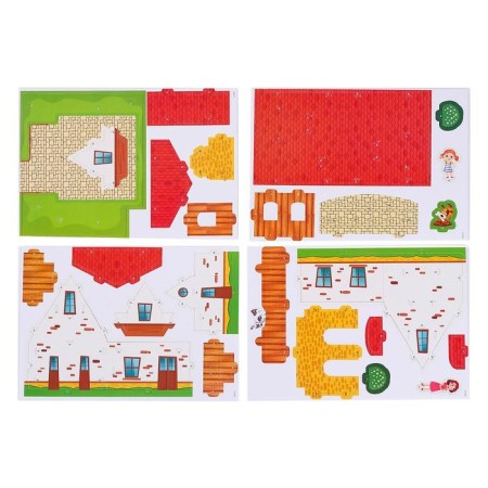 3D constructor from the foam cardboard "Wonderful House", 25 details-1