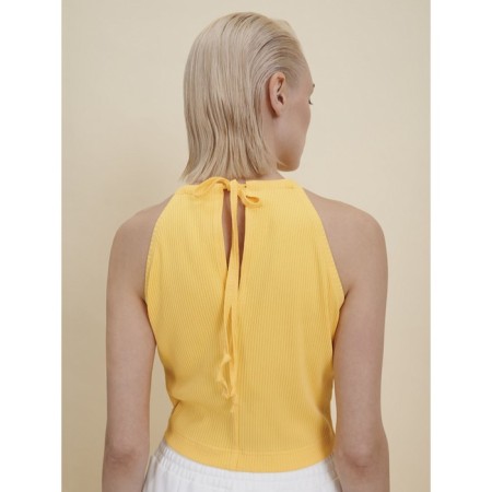 T -shirt female, size s, yellow color-2