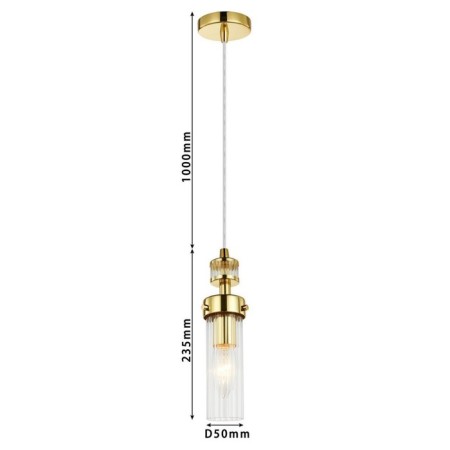 Suspension Aesthetic 100 mm, E14 40W-2