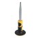 The chisel of the pico tundra, steel 45, chrome -made, 2k handle, 250 mm