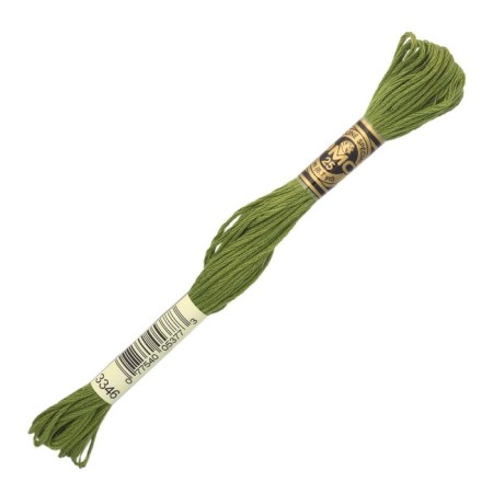 The threads of the dmc 117 (3346), 12 pcs. packaged