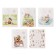 Notebook 12 sheets in a cage on Fairy Tale paper clip, cover coated cardboard, VD-clock, mix