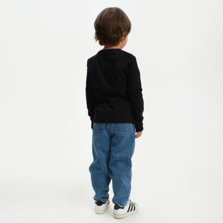 Marvel long sleeve T-shirt, height 98-104, black-2