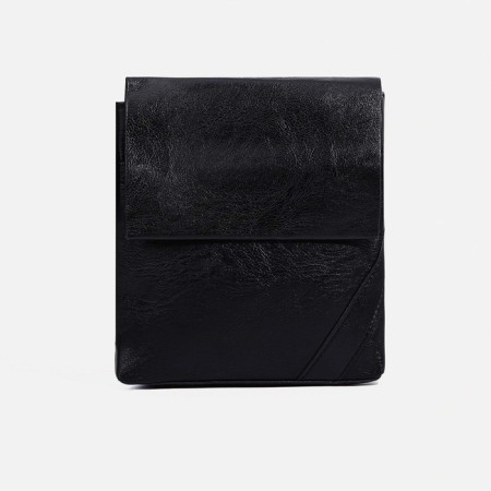 Male bag, black color-1