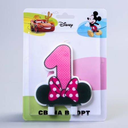 Candle for the cake "Figure 1", Minnia Mouse-3
