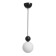 Lamp "ALVA" G9 40W Black 12x12x18-118 cm