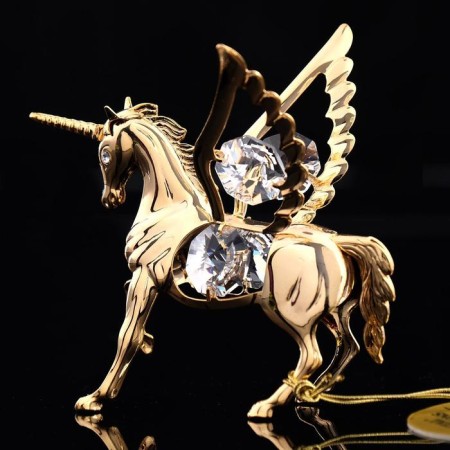 Souvenir "Horse - Pegasus", 8 × 6 × 7 cm, with crystals-2