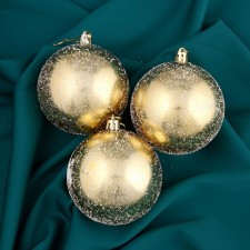 Set of balls plastic D-8 cm, 3 pcs 