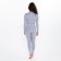 Women's thermal underwear (jumper, leggings) print wolf, light gray color, size 42