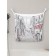 Organizer in a bath on the suction cups "Rainy Paris", for storing toys and trifles, size 33x39 cm