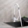 Kitchen mixer "RMS" SL123W-016F-1, flexible spout, single-leaf, white/chromium
