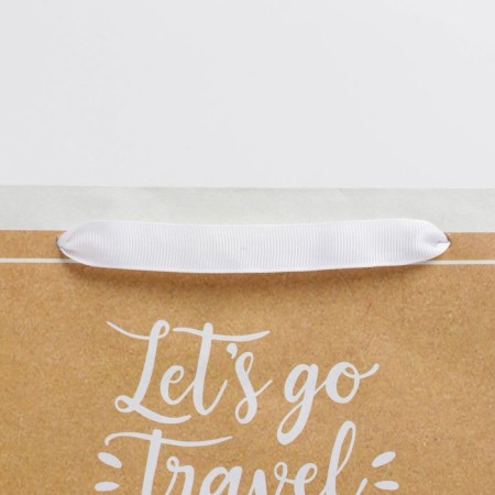 Package Gift Crafts Vertical, Packaging, “Let’s Go Travel”, L 31 x 40 x 11.5 cm-2