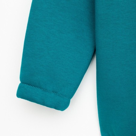 Kid for children (hoodies, trousers) minku: Basic Line Kids, Oversize, Emerald Color, Height 158-9