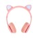 Headphones Ergolux ElX-BTHP02-C14, wireless, invoices, microphone, 250mach, FM, pink